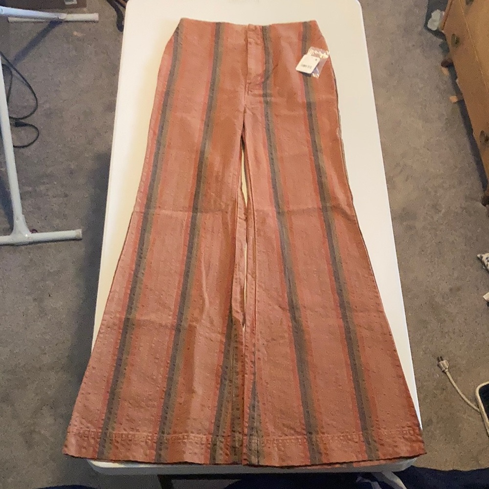 NWT Free People Flare Leg Pants (Size 2)